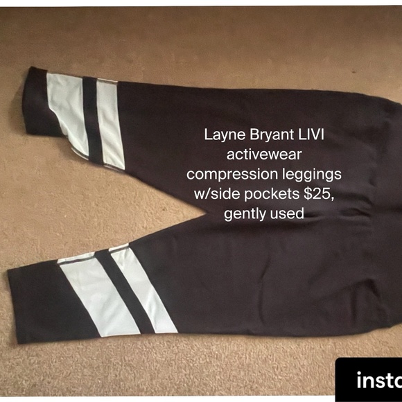 Layne Bryant Active compression leggings - Picture 1 of 1